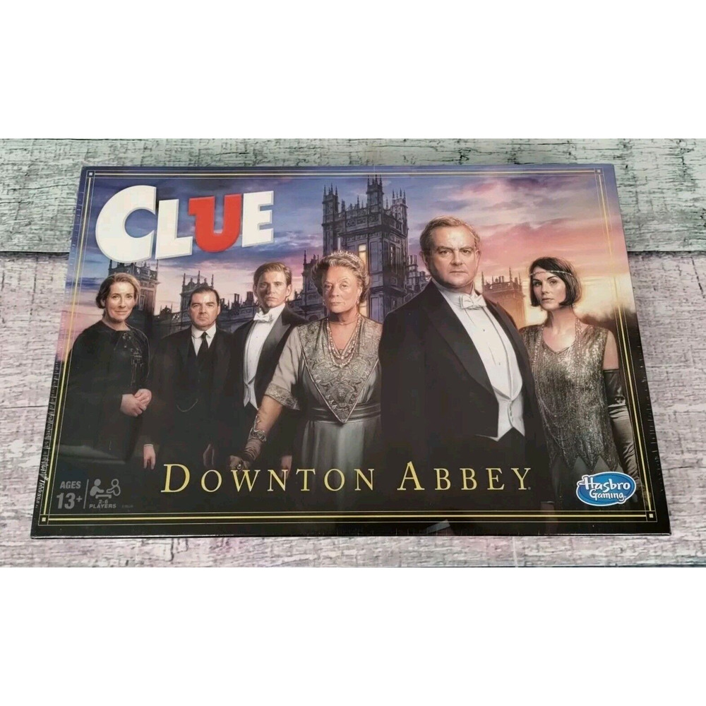 Downton Abbey CLUE Board Game Hasbro Gaming - New Sealed